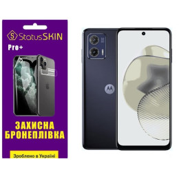 Полиуретановая пленка StatusSKIN Pro+ на экран Motorola G73 Глянцевая