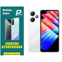 Полиуретановая пленка GP Medium Armor на экран Infinix Hot 30 Play Глянцевая