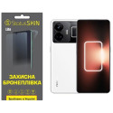 Полиуретановая пленка StatusSKIN Lite на экран Realme GT3 Матовая