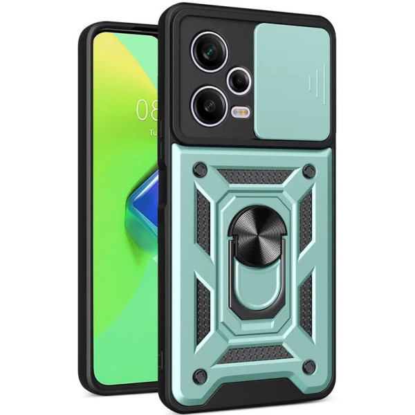 Чехол Camshield Serge Ring для Xiaomi Redmi Note 12 Pro+ 5G Зеленый