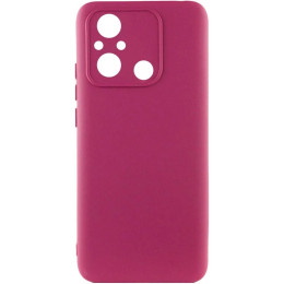 Silicone Cover Lakshmi Full Camera для Xiaomi Redmi 12C/11A/Poco C55 Marsala