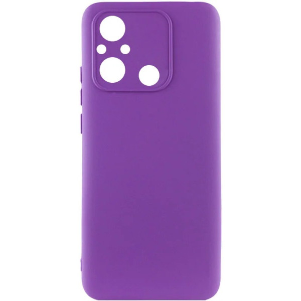 Silicone Cover Lakshmi Full Camera для Xiaomi Redmi 12C/11A/Poco C55 Purple