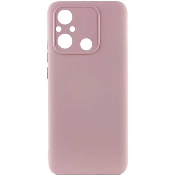 Silicone Cover Lakshmi Full Camera для Xiaomi Redmi 12C/11A/Poco C55 Pink Sand