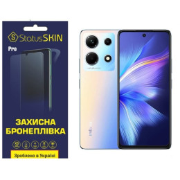 Полиуретановая пленка StatusSKIN Pro на экран Infinix Note 30 Матовая