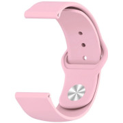 Ремешок Silicone для Samsung Watch Active/Galaxy S4 42mm/Gear S2/Xiaomi Amazfit (20mm) Pink