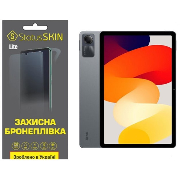 Полиуретановая пленка StatusSKIN Lite на экран Xiaomi Redmi Pad SE 2023 11 Глянцевая