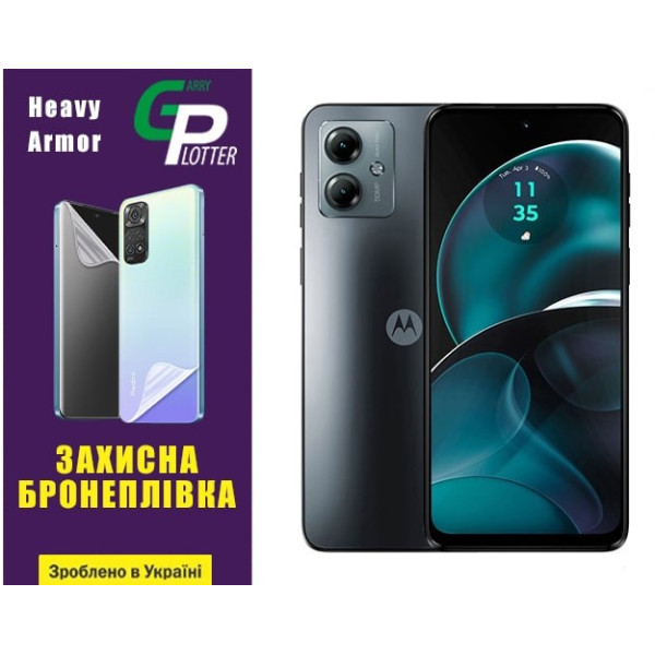 Поліуретанова плівка GP Heavy Armor на екран Motorola G14 Глянцева