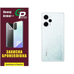 Поліуретанова плівка GP Heavy Armor Plus на корпус Xiaomi Redmi Note 12 Turbo/Poco F5 5G Глянцева