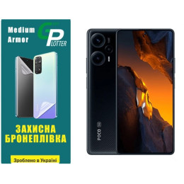 Полиуретановая пленка GP Medium Armor на экран Xiaomi Redmi Note 12 Turbo/Poco F5 5G Матовая