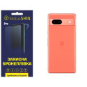 Полиуретановая пленка StatusSKIN Pro на корпус Google Pixel 7a Глянцевая