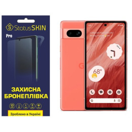 Поліуретанова плівка StatusSKIN Pro на екран Google Pixel 7a Глянцева