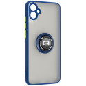 Панель ArmorStandart Frosted Matte Ring для Samsung A04e A042/M04 M045/F04 E045 Navy Blue