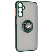 Панель ArmorStandart Frosted Matte Ring для Samsung A24 A245 Dark Green