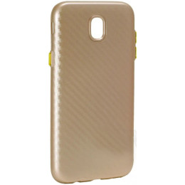 Чехол Carbon для Samsung J5 2017 J530 Gold
