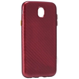 Чохол Carbon для Samsung J5 2017 J530 Red