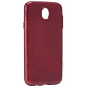 Чехол Carbon для Samsung J5 2017 J530 Red