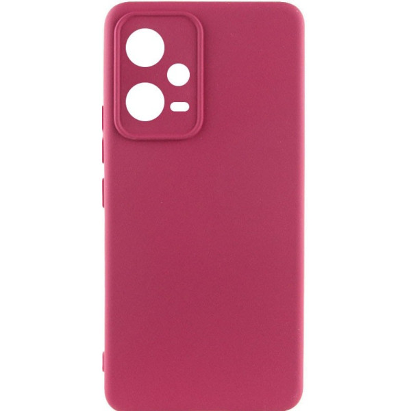 Silicone Cover Lakshmi Full Camera для Xiaomi Redmi Note 12 5G/Poco X5 5G Marsala
