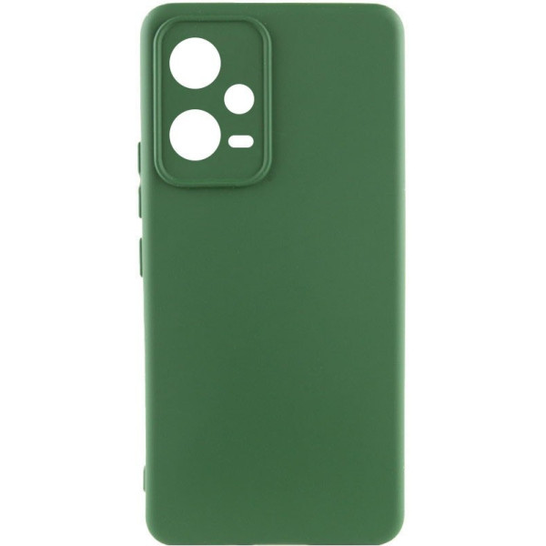 Silicone Cover Lakshmi Full Camera для Xiaomi Redmi Note 12 5G/Poco X5 5G Dark Green