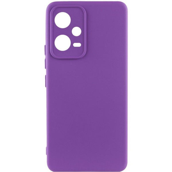 Silicone Cover Lakshmi Full Camera для Xiaomi Redmi Note 12 5G/Poco X5 5G Purple