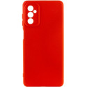 Silicone Cover Lakshmi Full Camera для Samsung M14 5G M146 Red