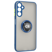 Панель ArmorStandart Frosted Matte Ring для Samsung A14 A145/A14 5G A146 Navy Blue (ARM68352)