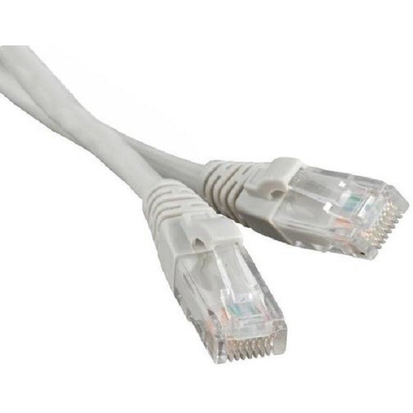 Патч-корд Atcom UTP, RJ45, Cat.5e, 20m, Сірий (9169)