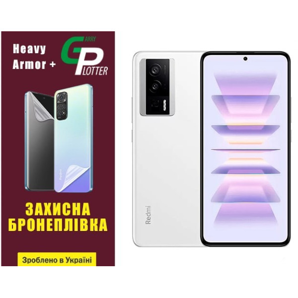 Полиуретановая пленка GP Heavy Armor Plus на экран Xiaomi Redmi K60/K60 Pro/Poco F5 Pro 5G Глянцевая