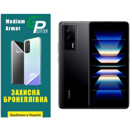 Полиуретановая пленка GP Medium Armor на экран Xiaomi Redmi K60/K60 Pro/Poco F5 Pro 5G Матовая