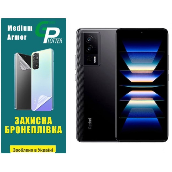 Полиуретановая пленка GP Medium Armor на экран Xiaomi Redmi K60/K60 Pro/Poco F5 Pro 5G Матовая