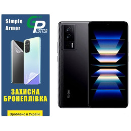 Полиуретановая пленка GP Simple Armor на экран Xiaomi Redmi K60/K60 Pro/Poco F5 Pro 5G Глянцевая