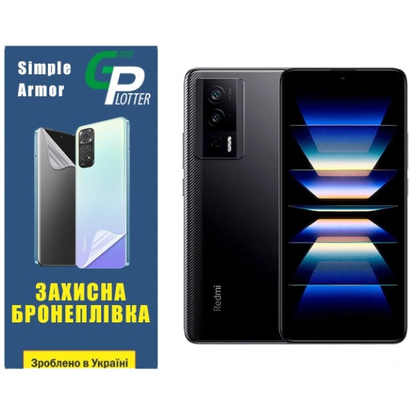 Полиуретановая пленка GP Simple Armor на экран Xiaomi Redmi K60/K60 Pro/Poco F5 Pro 5G Глянцевая