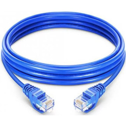 Патч-корд Atcom UTP, RJ45, Cat.5e, 20m, Синій (9170)