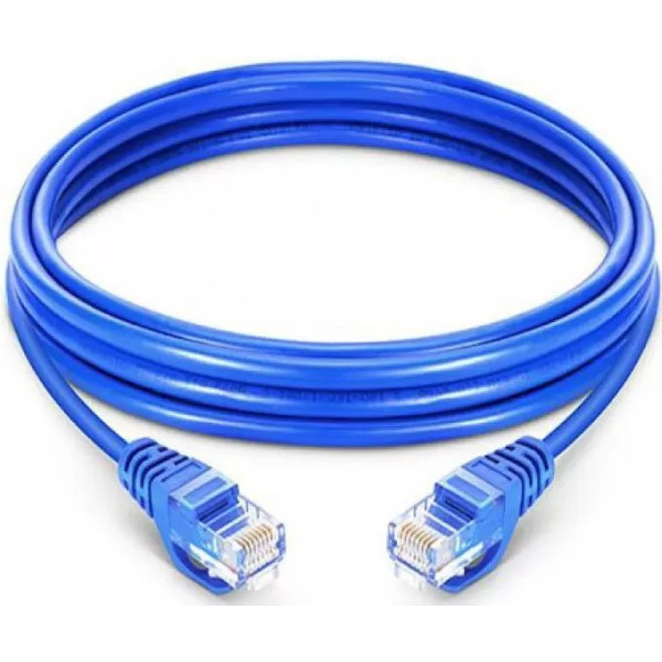Патч-корд Atcom UTP, RJ45, Cat.5e, 20m, Синій (9170)
