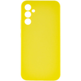Silicone Cover Lakshmi Full Camera для Samsung A34 5G A346 Yellow