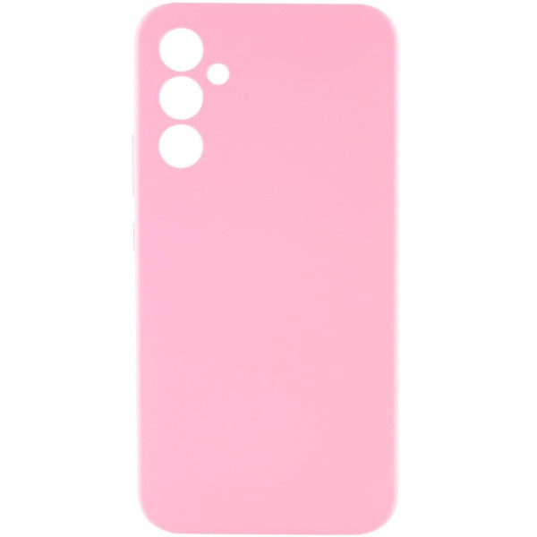 Silicone Cover Lakshmi Full Camera для Samsung A34 5G A346 Light Pink