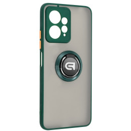 Панель ArmorStandart Frosted Matte Ring для Xiaomi Redmi Note 12 4G Dark Green