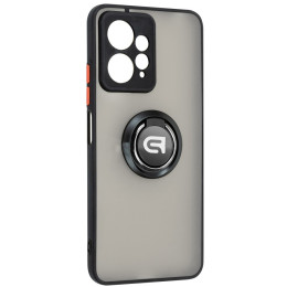 Панель ArmorStandart Frosted Matte Ring для Xiaomi Redmi Note 12 4G Black