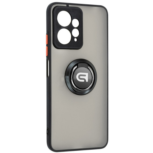 Панель ArmorStandart Frosted Matte Ring для Xiaomi Redmi Note 12 4G Black