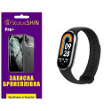 Полиуретановая пленка StatusSKIN Pro+ на экран Xiaomi Mi Band 8/9 Глянцевая