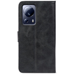 Чохол-книжка Crazy Horse Clasic для Xiaomi 13 Lite 5G Grafit (Front) 2