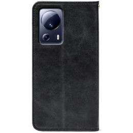 Чехол-книжка Crazy Horse Clasic для Xiaomi 13 Lite 5G Grafit (Strong) 2