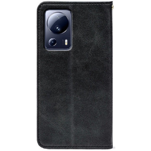 Чехол-книжка Crazy Horse Clasic для Xiaomi 13 Lite 5G Grafit (Strong)
