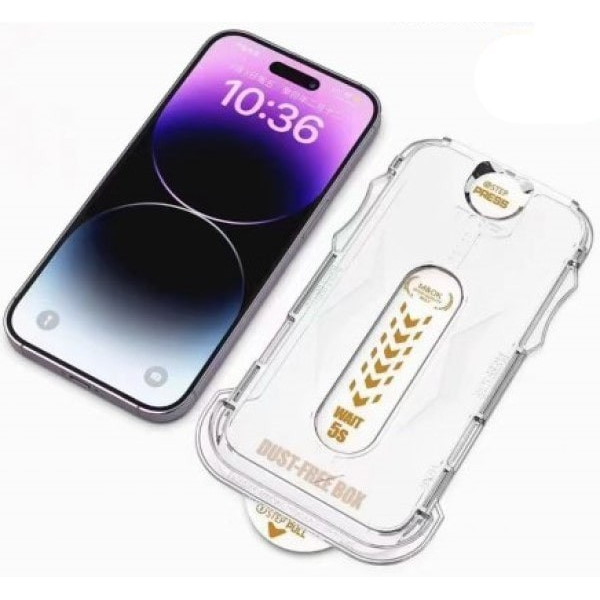 Защитное стекло Dust-Free Box для iPhone X/XS
