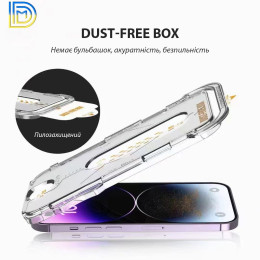 Защитное стекло Dust-Free Box для iPhone 14 Pro