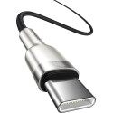 Кабель Baseus Cafule Series Metal Type-C to Type-C 100W 1m Black (CATJK-C01)