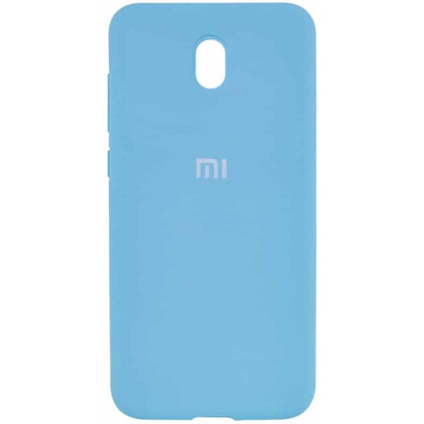 Silicone Case для Xiaomi Redmi 8A Light Blue