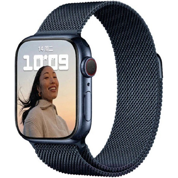 Ремінець Міланська петля для Apple Watch 38/40/41 mm Midnight