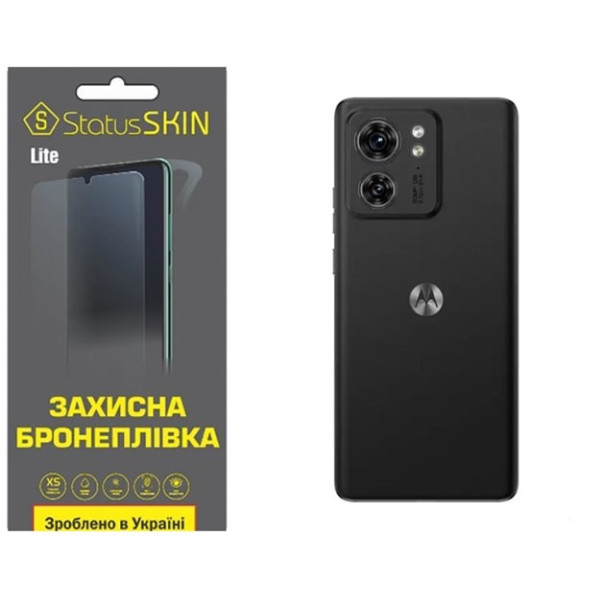 Полиуретановая пленка StatusSKIN Lite на корпус Motorola Edge 40 Глянцевая