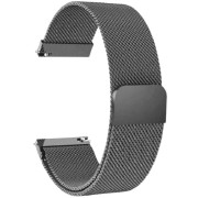 Магнітний ремінець Міланська петля для смарт-годинника Samsung/Amazfit/Huawei (20mm) Gun