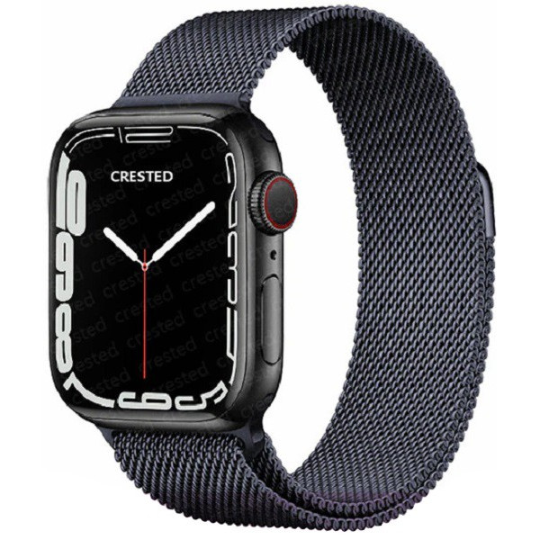 Ремешок Миланская петля для Apple Watch 38/40/41 mm Space Gray